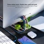 Nanocable Pack de 3 Cables Lightning a USB 2.0 Mallados, 1 m, Rosa, Dorado y Azul Pacífico